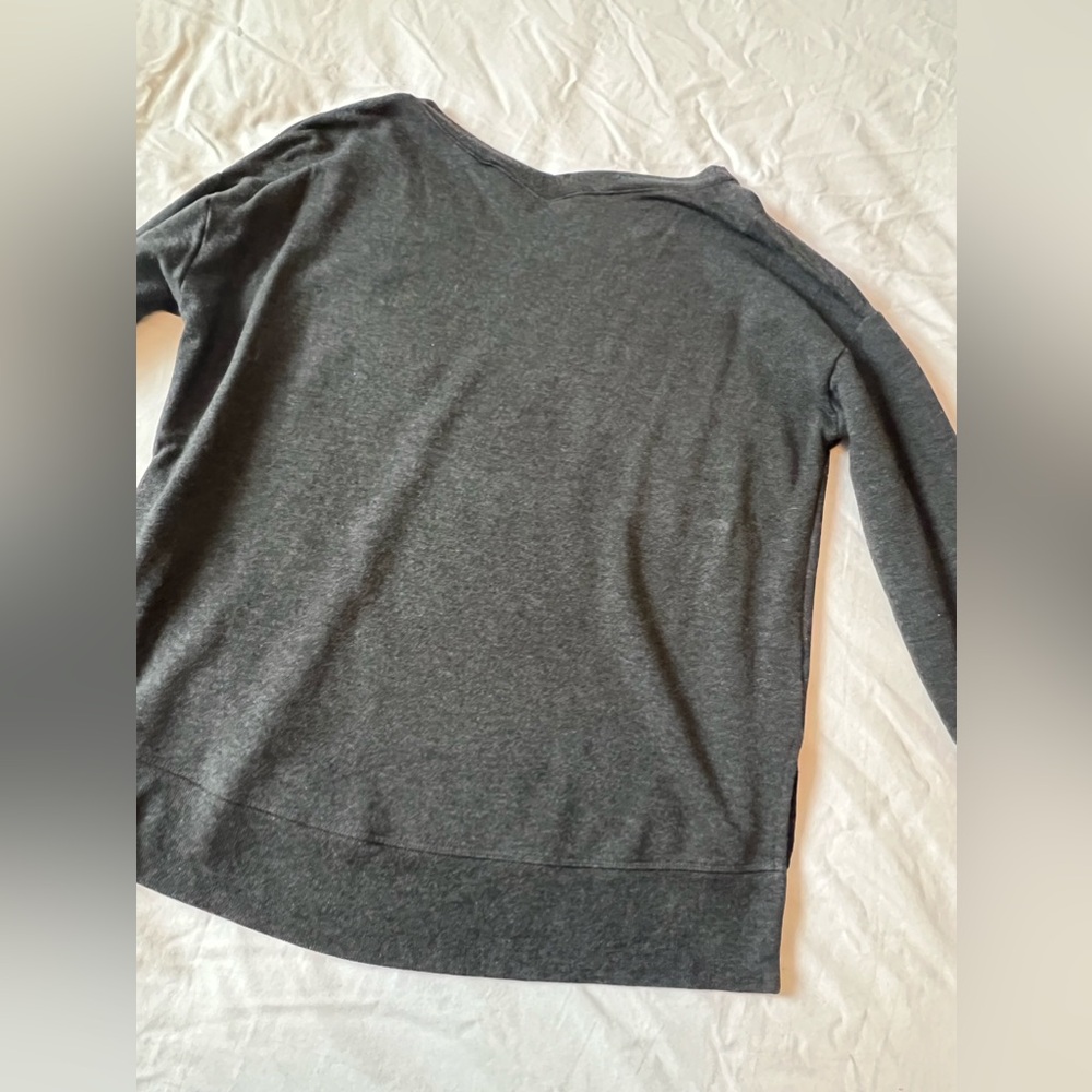 Athleta top, size Large, grey/greenish
